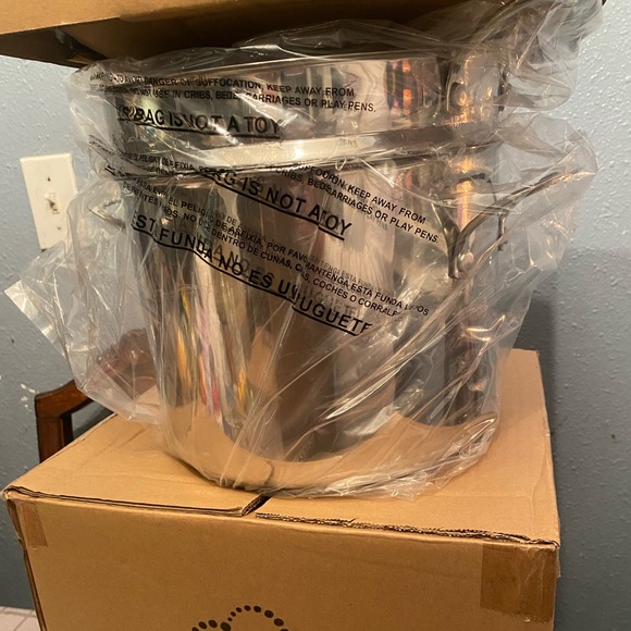 Stainless steel stockpot &steamer